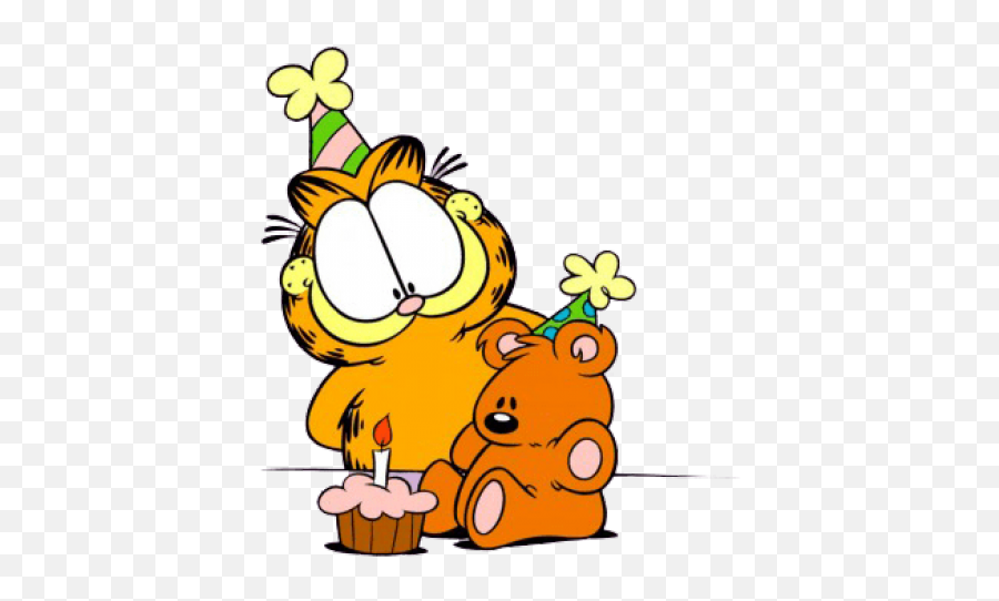 Garfield Clipart Top Chef - Garfield Birthday Transparent Happy Birthday Garfield Pooky Png,Garfield Png