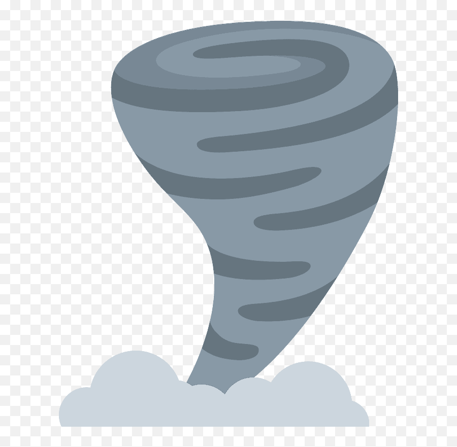 Tornado Emoji Clipart - Tornado Emoji Png,Tornado Transparent