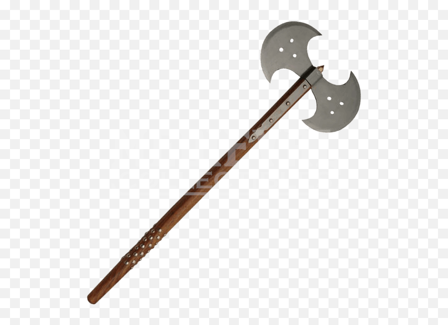 Double Headed Medieval War Axe - Medieval Double Headed Medieval War Axe Png,Axe Transparent Background