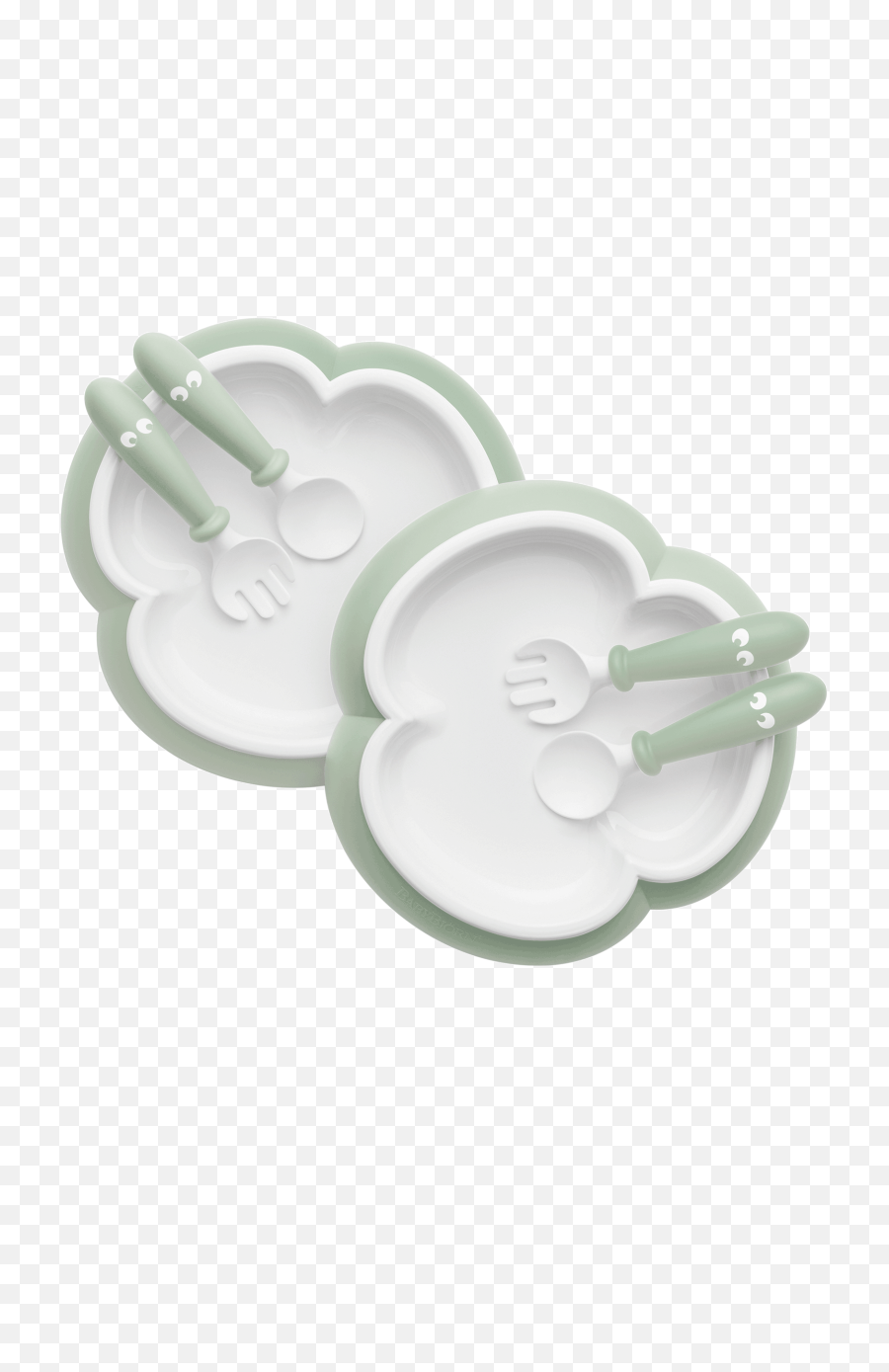 Babybjorn Baby Plate Spoon U0026 Fork Set X 2 - Spoon Png,Spoon And Fork Png