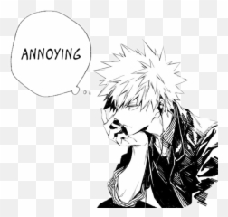 Bakugou Katsuki Manga - Transparent Background png