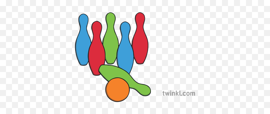 Toy Skittles Ball Games Fun Activity Ks1 Illustration - Twinkl Toy Bowling Png,Skittles Png