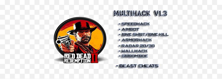 Red Dead Redemption 2 Hack Download - Gamer Hack Red Dead Redemption 2 Png,Red Dead Redemption 2 Logo Png
