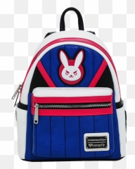 Overwatch Dva Mini Backpack Apparel By Loungefly Png