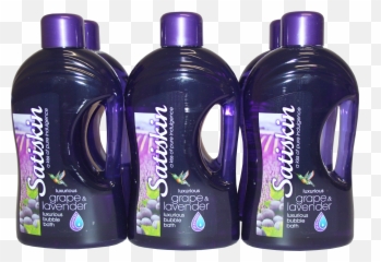 Satiskin Foam Bath Grape U0026 Lavender 2lt X 6 Cleaning Warehouse - Satiskin Foam Bath Grape Png,Bubble Bath Png