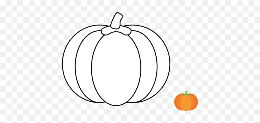 Coloring Drum For Kids Graphic By Studioisamu Creative - Gourd Png,Thanksgiving Pumpkin Png
