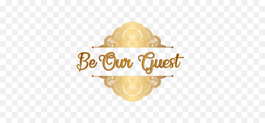 Be Our Guest Png Images Transparent - Decorative,Be Our Guest Png