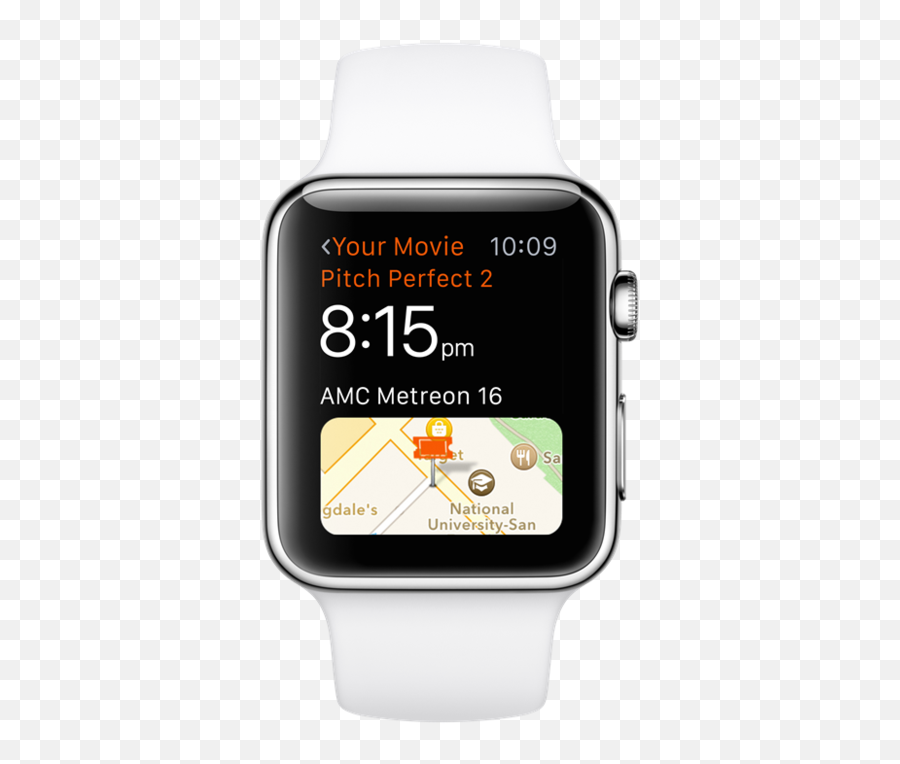 Fandangou0027s Apple Watch App Aims To Replace Your Movie Tickets - Classic Apple Watch Face Png,Movie Tickets Png