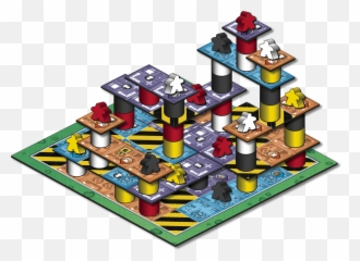 Meeple Towers - Meeple Towers Board Game Png,Meeple Png