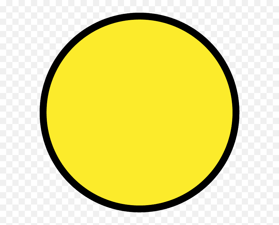 Yellow Circle Emoji Clipart - Youtube Profile Picture Png,Yellow Circle Transparent
