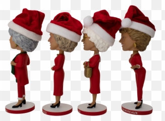 The Golden Girls Polystone Bobbleheads Christmas Edition Set - Elf png