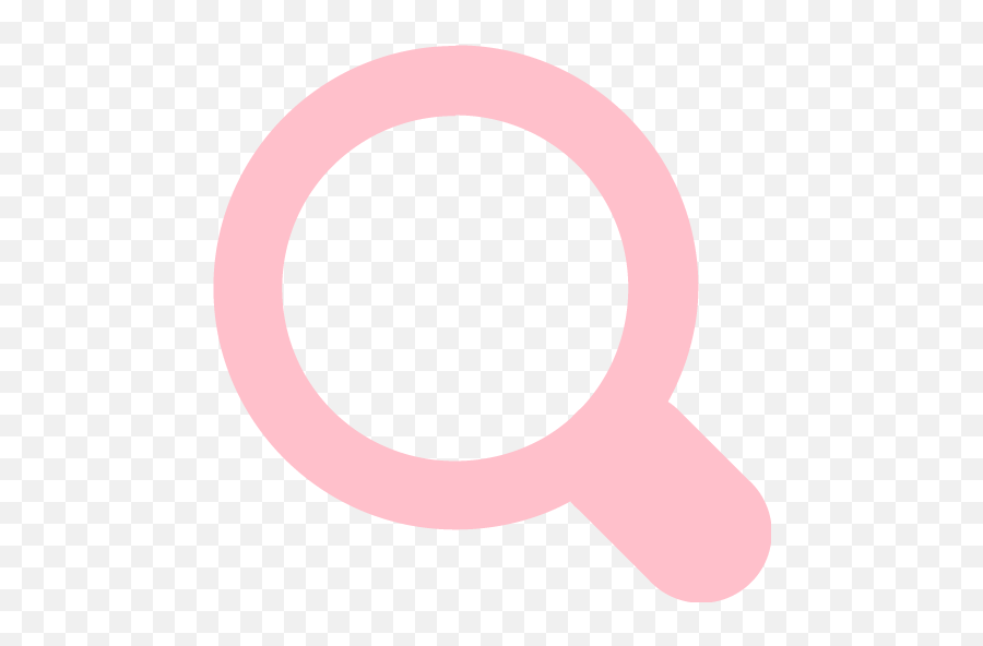 Pink Magnifying Glass 3 Icon - Pink Search Icon Png,Magnifying Glass Icon 16x16