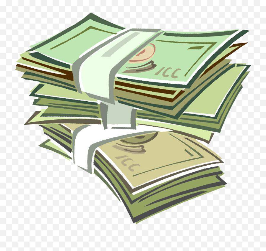 Stack Of Money Clipart Png Download - Stacks Of Money Clipart Money Stack Png,Pile Of Money Png