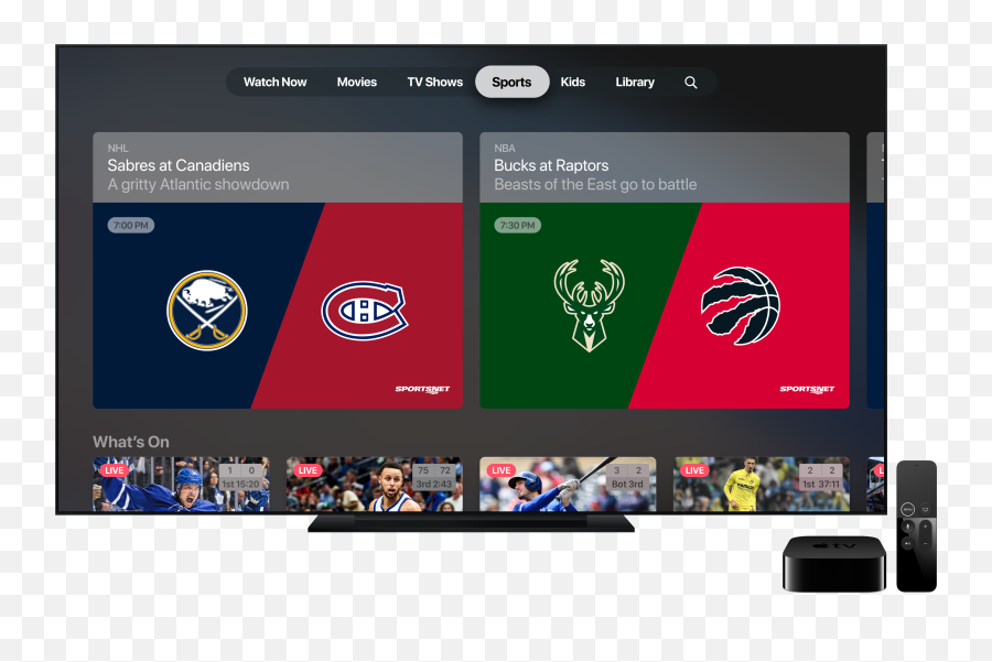 Sportsnet Now Is Your Access 247 Live Sports Online In Canada Png Apple Tv Logo