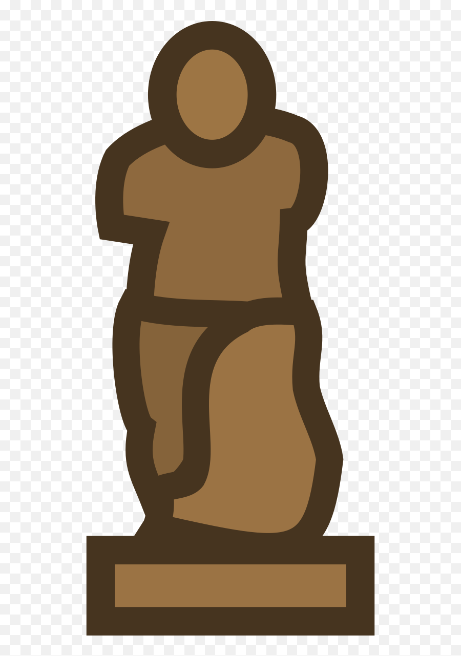 Filestatue Iconsvg - Wikimedia Commons Kneeling Png,Icon Sculpting