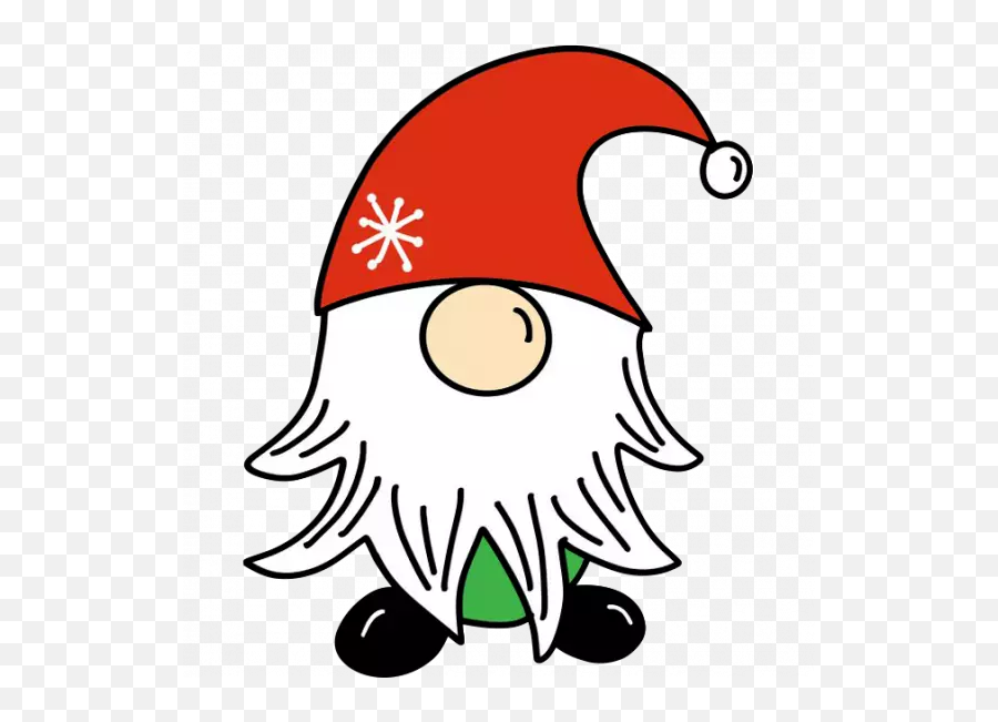 Christmas Gnome Icon U2013 Free Printable Coloring Pages - Draw A Christmas Png,Dwarf Icon