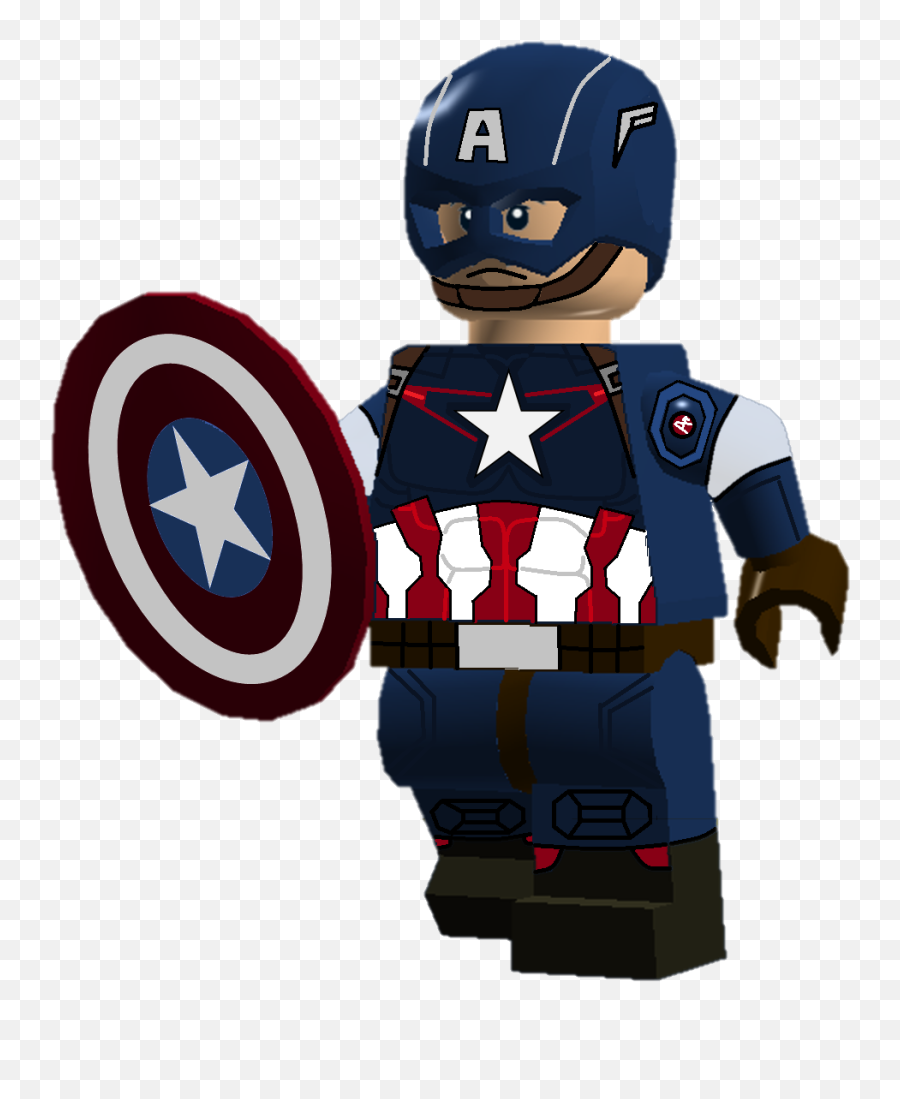 Captain America Lego Png Picture 375379 - Custom Lego Captain America Helmet,Lego Png