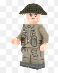 D - Day British Infantry Lego Ww2 Soldiers png