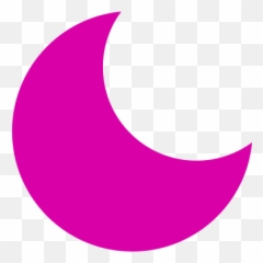 Pink Moon Icon - Media Luna Rosa Png
