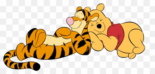 Winnie The Pooh And Tigger Clip Art 2 Disney Galore - Winnie And Tigger Sleeping Png,Pooh Icon