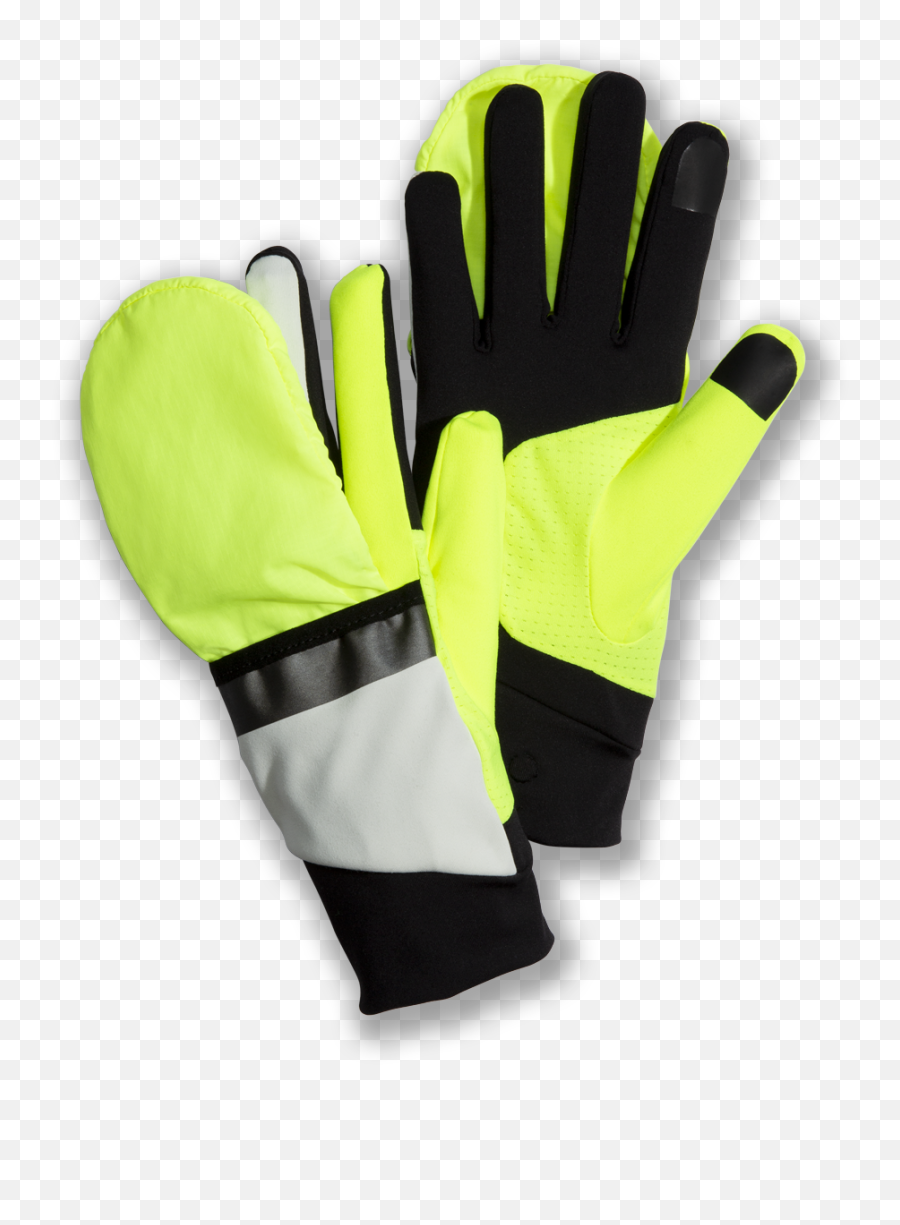 Draft Hybrid Running Gloves - Brooks Draft Hybrid Glove Png,Icon Glove Sizing Chart