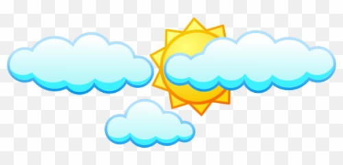 Cloud Jpg Free Stock Png Files - Clouds And Sun Clipart