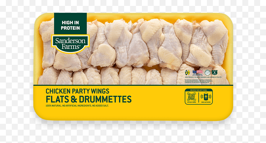 Family Pack Wingettes - Sanderson Farms Chicken In A Pack Png,Buffalo Wild Wings Near Icon