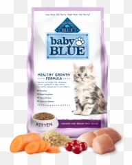 Baby Blue Chicken U0026 Brown Rice Kitten Food Buffalo - png