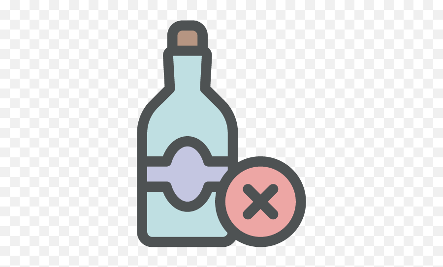 No Alcohol Icon Iconbros - Glass Bottle Png,No Icon