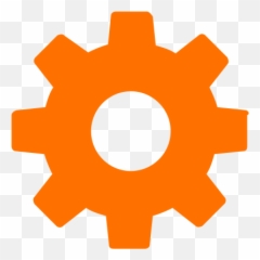 Services Settings And Gear Icon Png Symbol Orange - Work Ethic Icon