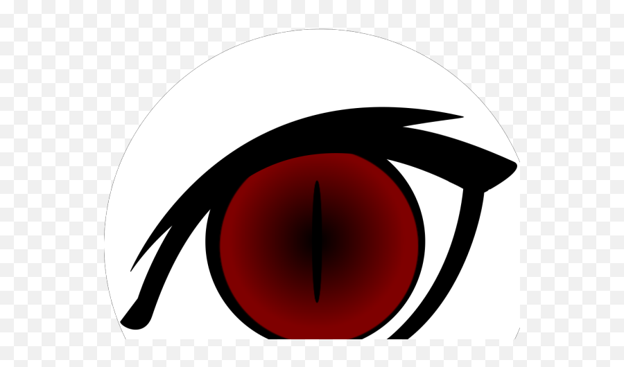 Anime Eye Full Png Svg Clip Art For Web - Download Clip Art Anime Eyes Red Png,Icon That Looks Like An Eye