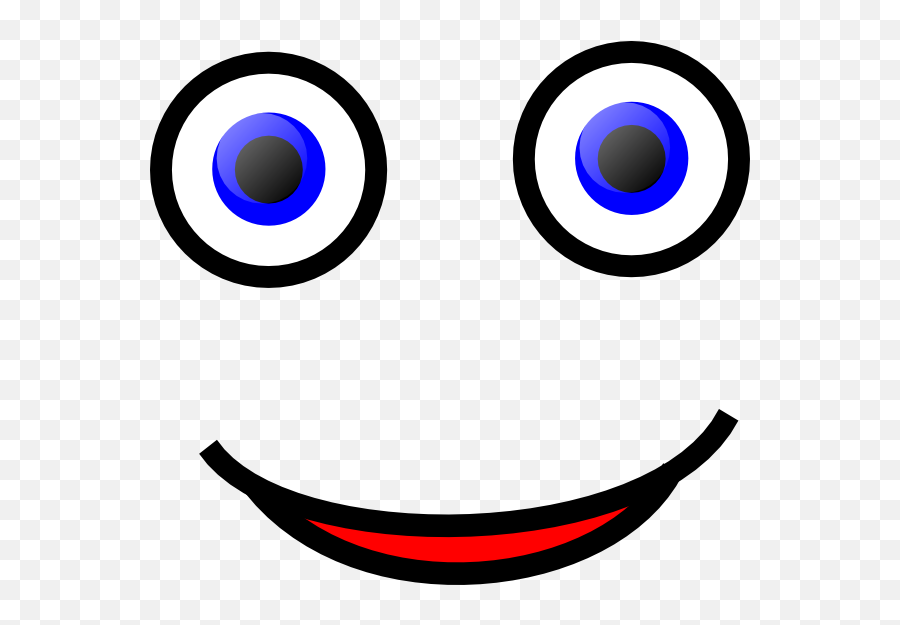 Blank Smiley Clip Art - Vector Clip Art Online Happy Png,P Icon Smiley