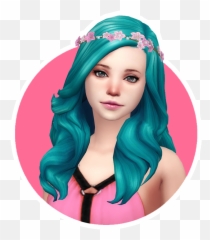 Download Free Jenner Sims Coloring Accessory Hair Kylie Icon - Girl Png,Kylie Jenner Transparent
