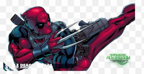 Deadpool Digital Renders Wallpapers Anime - Deadpool And Spiderman Png,Deadpool Png