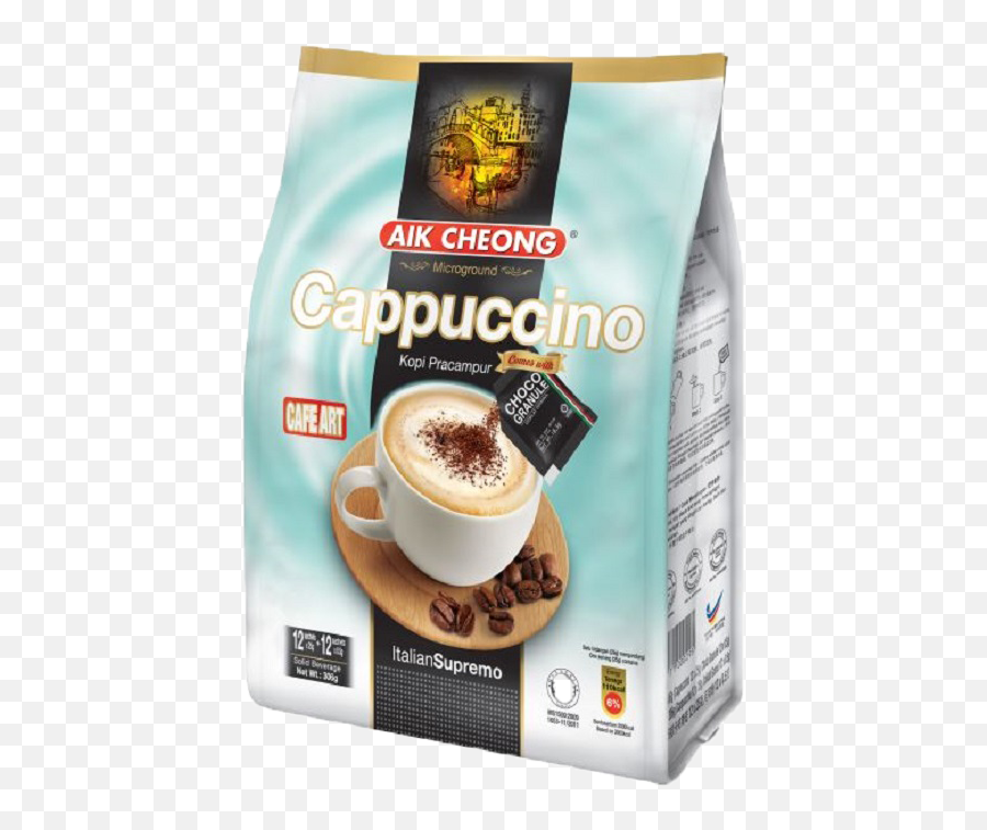 Aik Cheong Cappuccino - Aik Cheong Cappuccino Png,Cappuccino Png
