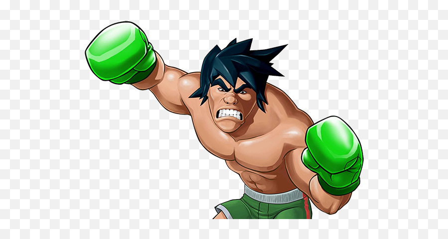 Little Mac También Llega A Super Smash Bros Atomix - Punch Out Wii Characters Png,Little Mac Png