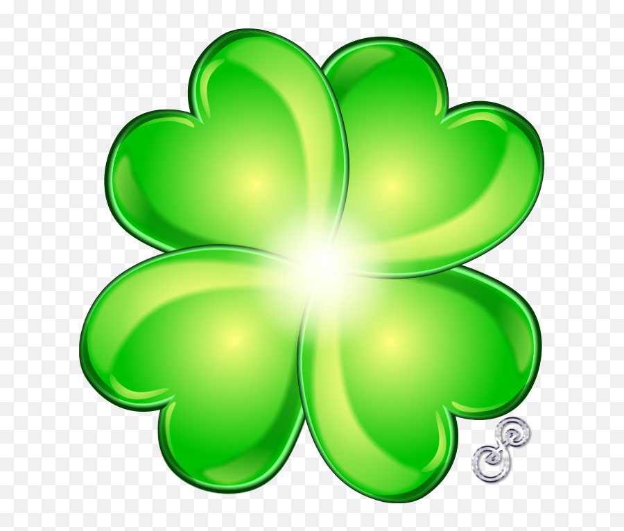 Four Leaf Clover For Luck - Magical Four Leaf Clover Png,Clover Png