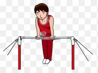 Library Of Vault Gymnastics Vector Freeuse Png Files - Clipart Gymnastics Bars,Gymnastics Png