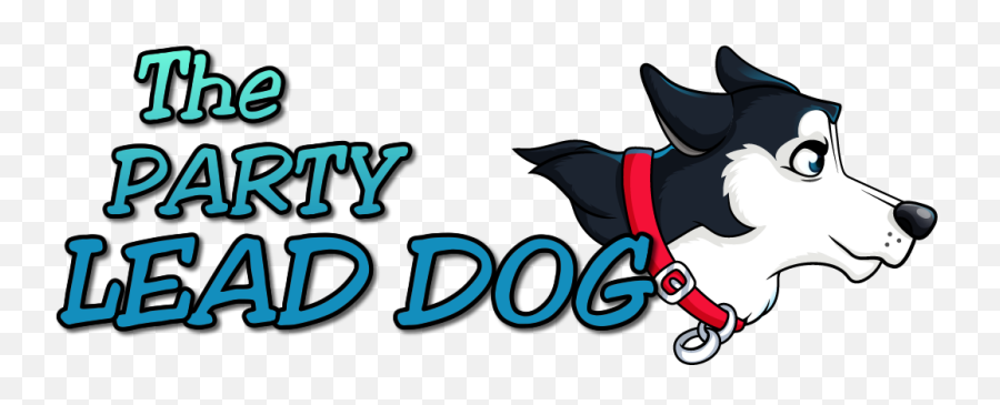 Party Lead Dog - Cartoon Png,Dog Logo