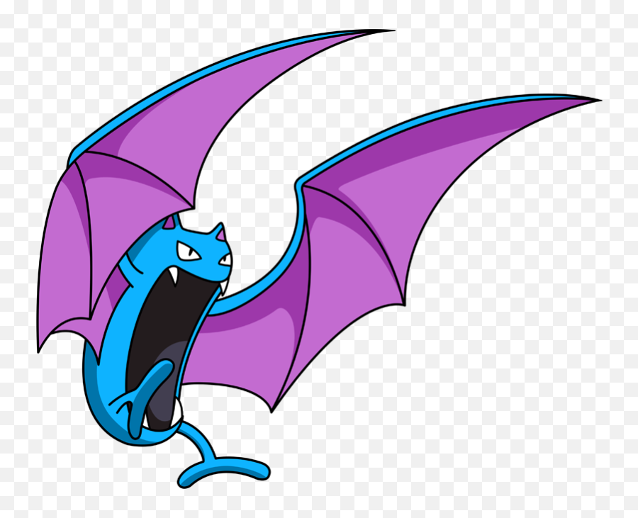 Pokemon 2042 Shiny Golbat Pokedex - Golbat Png,Zubat Png