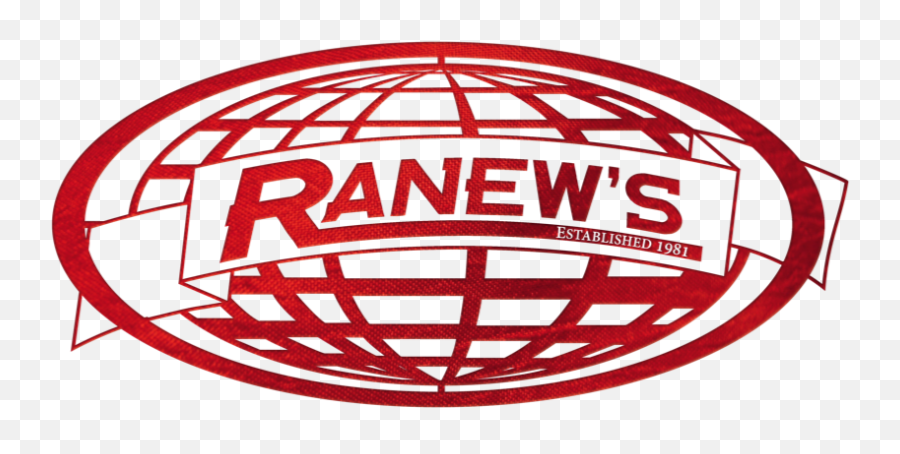 Ranews Globe Logo Red 1 - Ranewu0027s Truck U0026 Equipment Full Circle Png,Globe Logo Png