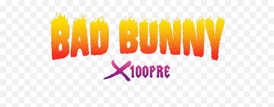Bad Bunny X100pre - Bad Bunny X100pre Logo Png,Bad Bunny Png