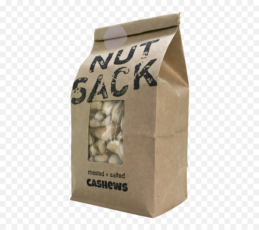 Roasted Salted Cashews U2013 Nutsack Foods - Sack Of Cashews Png,Cashew Png