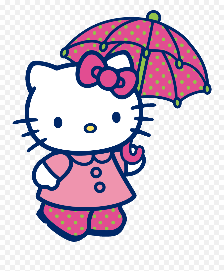 Transparent Background Hello Kitty Face Clipart - Transparent Background Hello Kitty Clipart Png,Kawaii Face Png