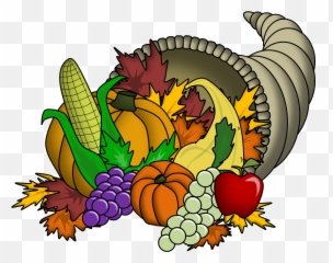 Image Free Cornucopia Png Files - Clip Art Thanksgiving Cornucopia,Cornucopia Png