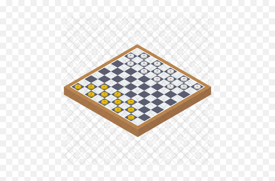 Check Board Game Icon Of Isometric - Chess Png,Board Game Png
