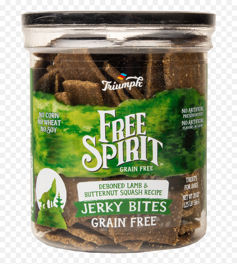 Free Spirit Grain Lamb U0026 Butternut Squash Recipe Jerky - Dog Food Png,Squash Png