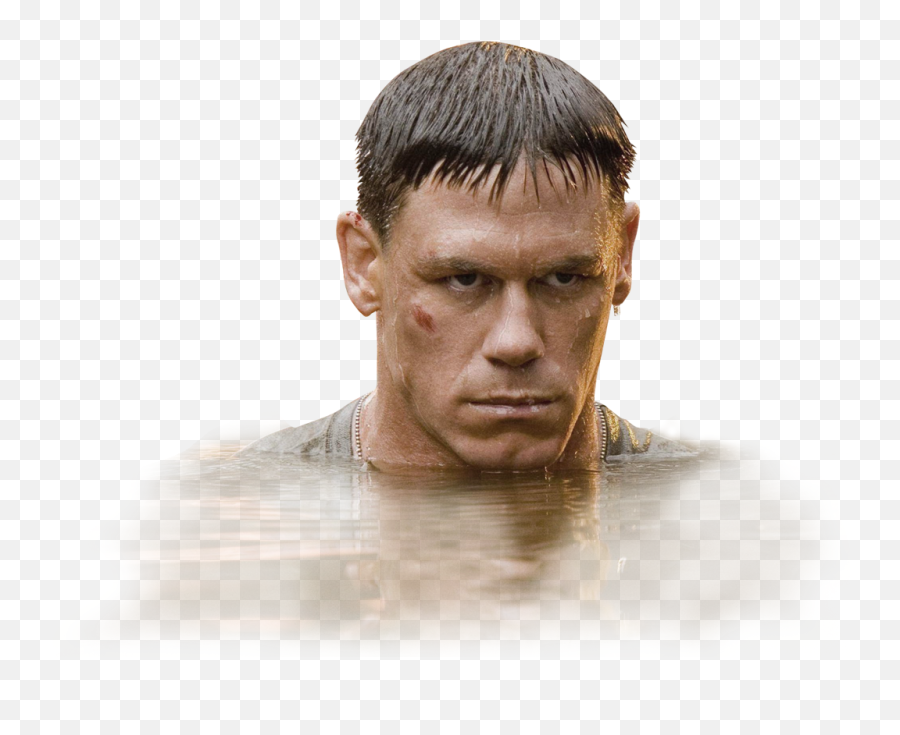 Serious John Cena In Water - Imgur Barechested Png,John Cena Transparent Background