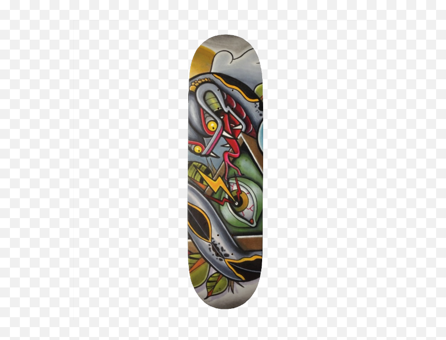 Snake Eye Deck - Skateboard Deck Png,Snake Eye Png