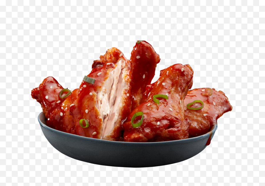 Chicken U0026 Dipping Sauce - Dominou0027s Pizza Korean Chicken Wings Png,Buffalo Wings Png